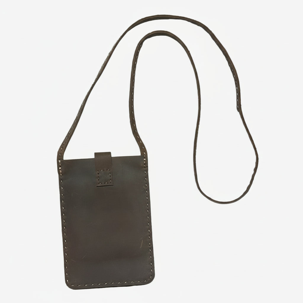 Brown Leather Desert Sling