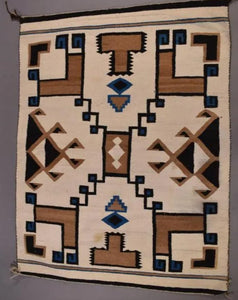 Storm Pattern Navajo Rug