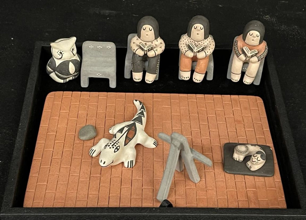 Small Native American Pottery Figures