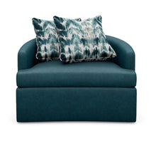 Load image into Gallery viewer, Annette Cuddle Swivel w/ Ottoman
