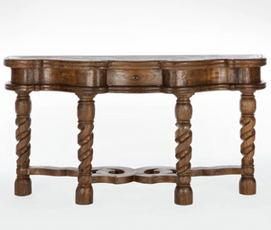 Jason Scott Mejestic Wood Leg Console Table