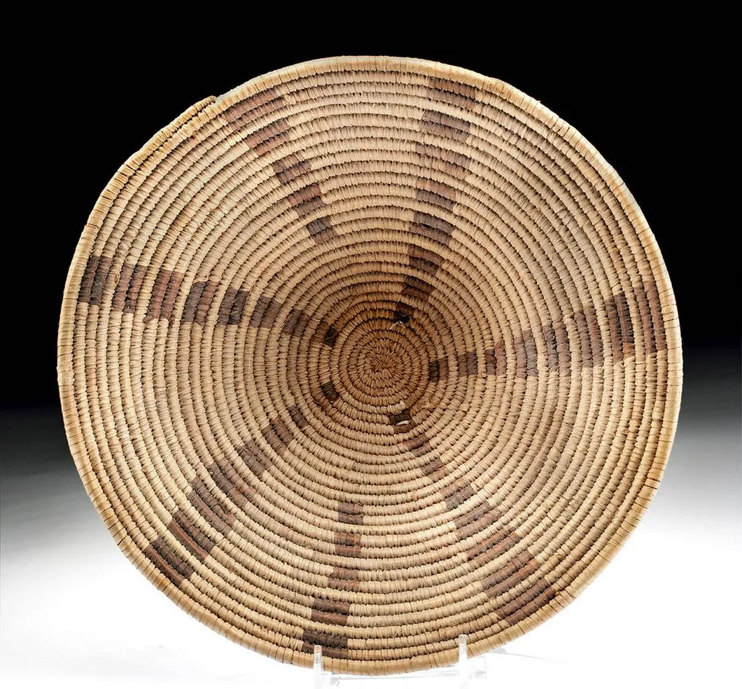 Antique Tohono O'odham Woven Basket