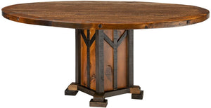 Yellowstone Dutton 72" Round Dining Table