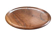 Load image into Gallery viewer, Walnut Platter with Kingman Turquoise Inlay

