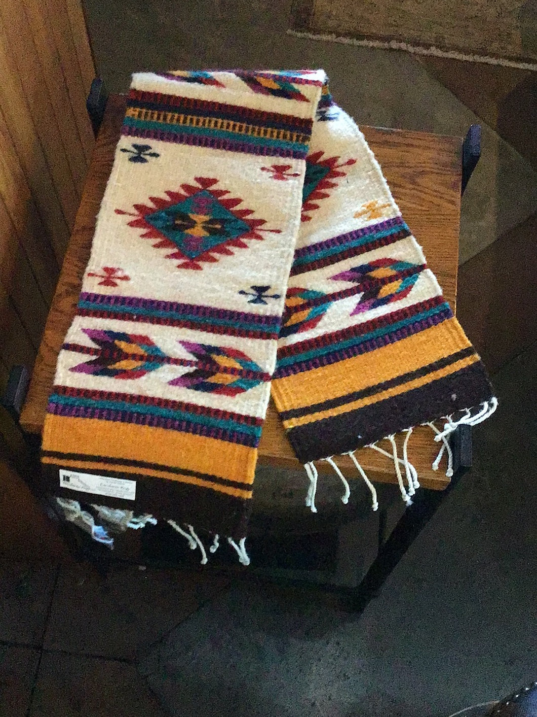 Zapotec Small Table Runner 10”x3’3”
