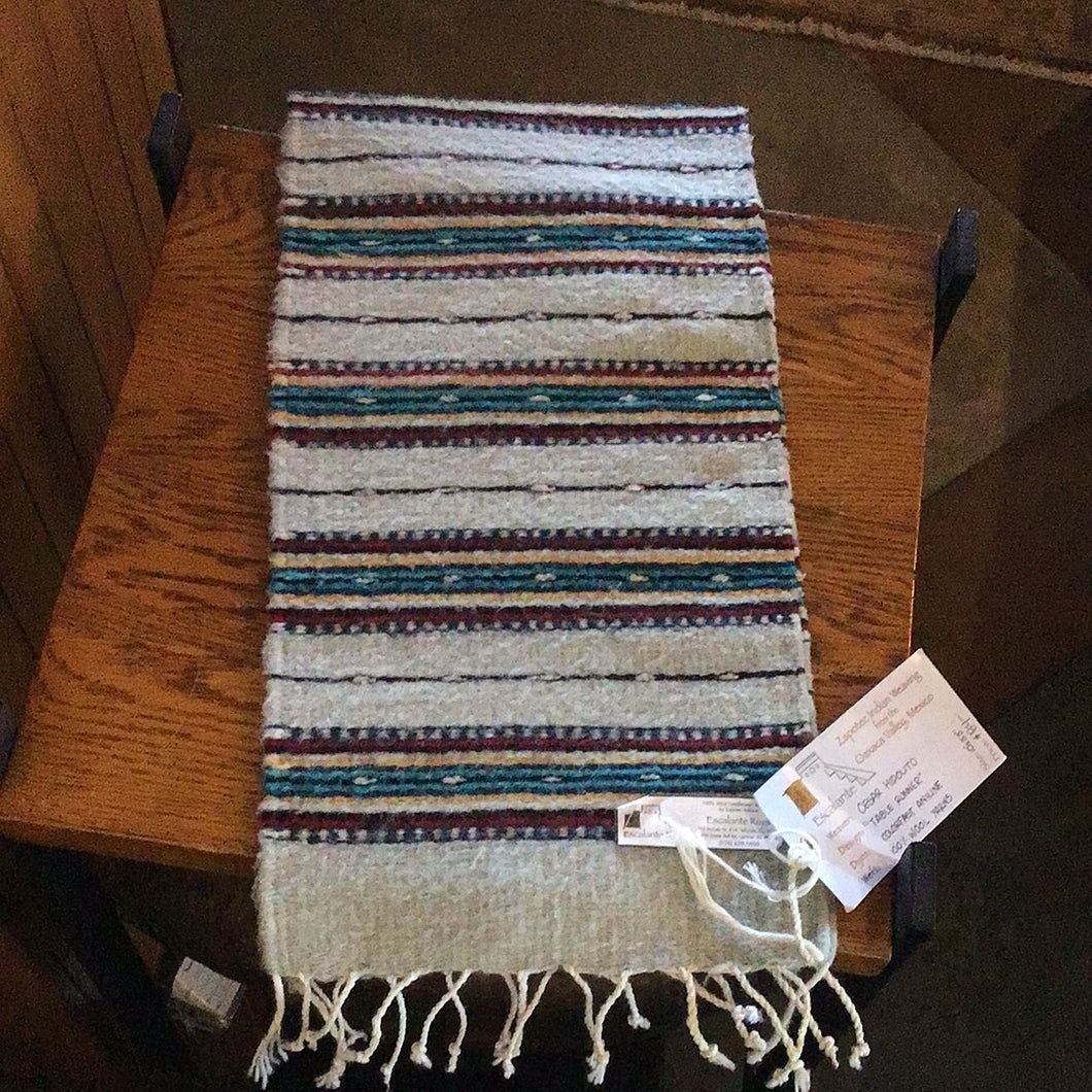 Zapotec Small Table Runner 10x3’3”