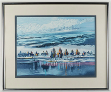 Load image into Gallery viewer, Earl Biss &quot;Crazy Dogs in the Sun&quot; Lithograph
