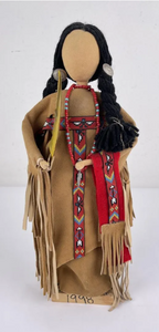 Native American Doll Figure